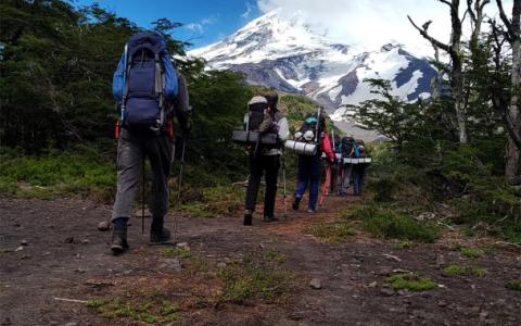 Volcán Lanin 3776 msnm.